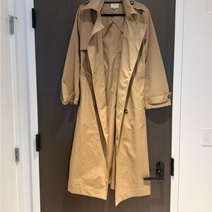Reformation Tan Trench Coat